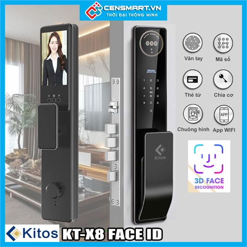 Cách Sạc Pin Khóa Vân Tay Kitos X8 Face ID Đúng Cách