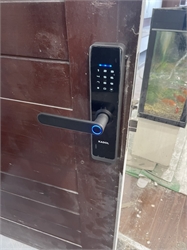 Lắp đặt khóa vân tay Kadol S5 - Màu đen tại 41 Nguyễn Văn Lộc, Mộ Lao, Hà Đông