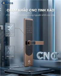 Khoá cửa điện tử Kitos S3 CNC