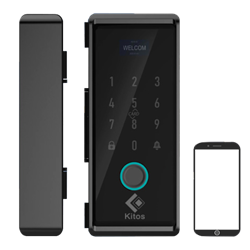Khoá vân tay cửa kính Kitos KT-GL60 Plus