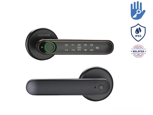 Khoá cửa gỗ vân tay Avolock AT-103-B App wifi