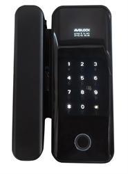 Khóa cửa kính vân tay Avolock AK 27 Black App, Remote