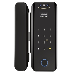 Khóa cửa kính vân tay Avolock AK 28 Black App, Remote