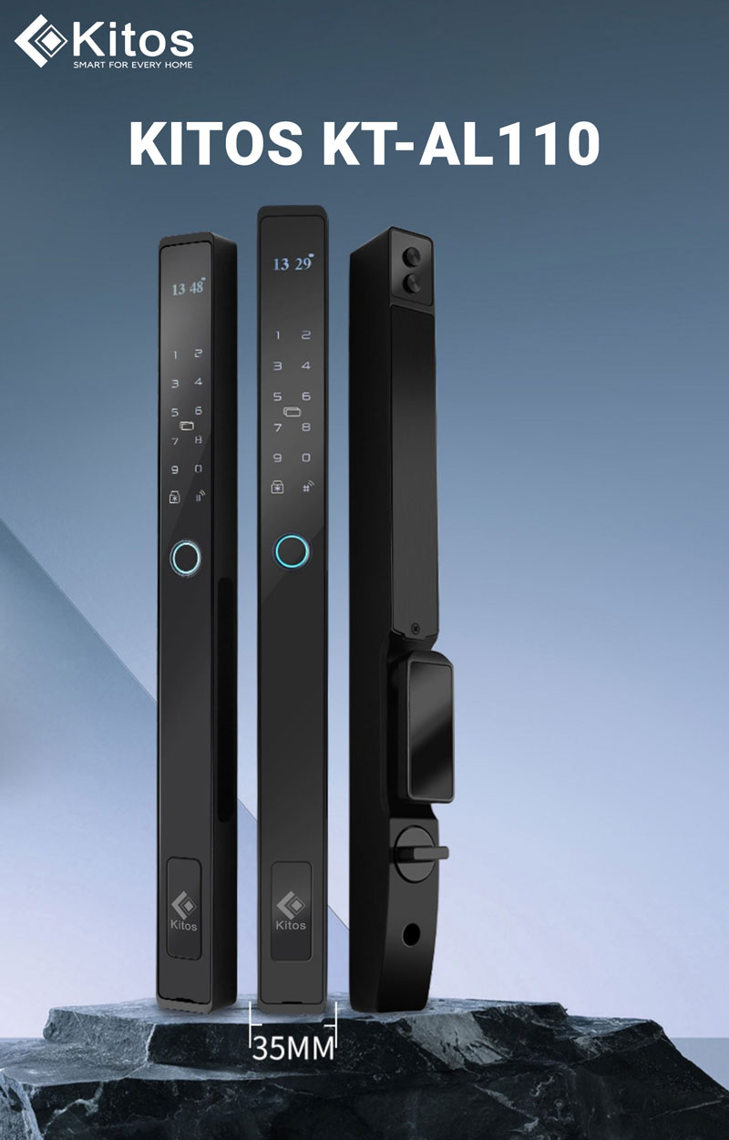 Khoá vân tay cửa nhôm Kitos KT-AL110