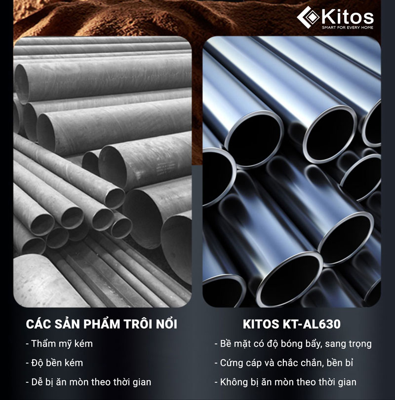Khoá vân tay cửa nhôm Kitos KT-AL110