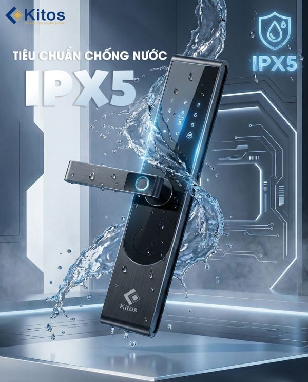 Khoá cửa điện tử Kitos S3 CNC