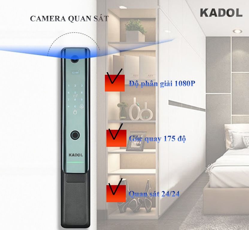 Khóa vân tay Kadol K789