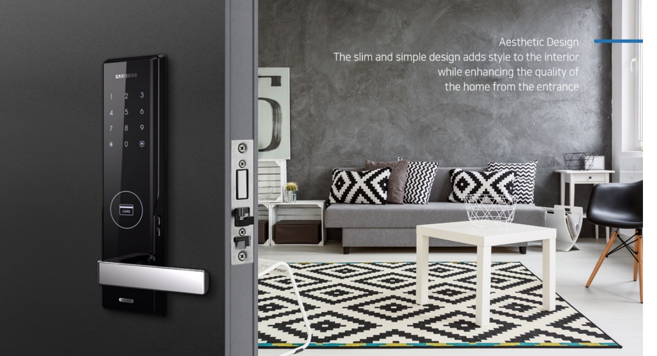 Khóa điện tử SamSung SHS H505 nhập khẩu