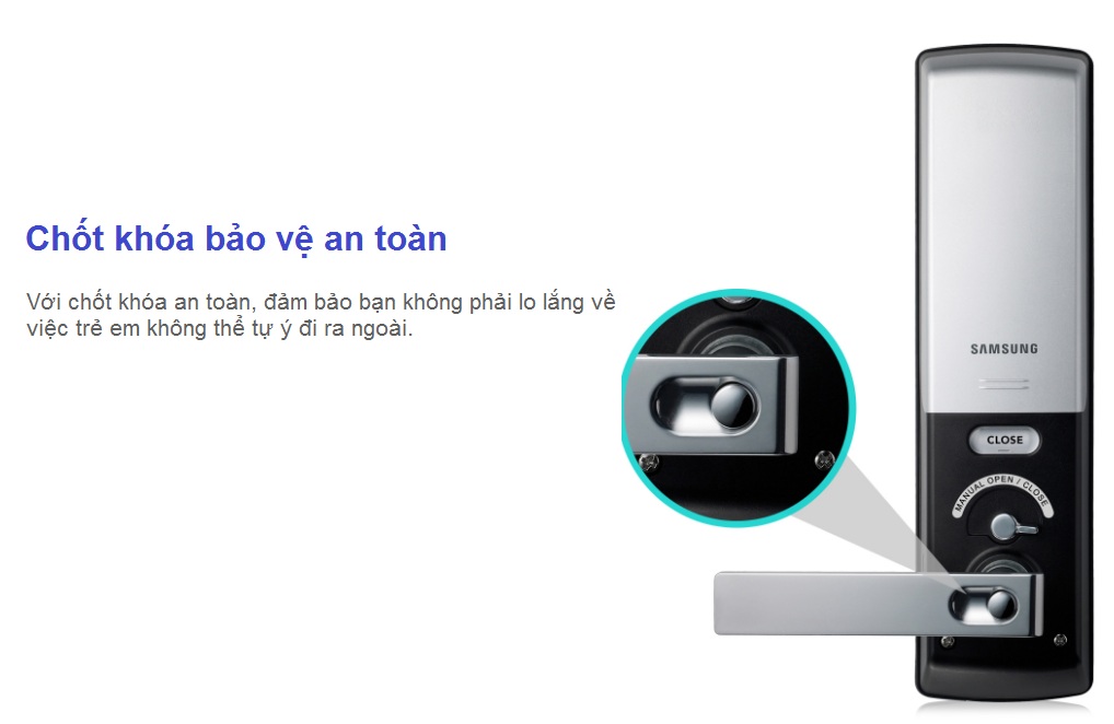 Khóa điện tử SamSung SHS H505 - 1