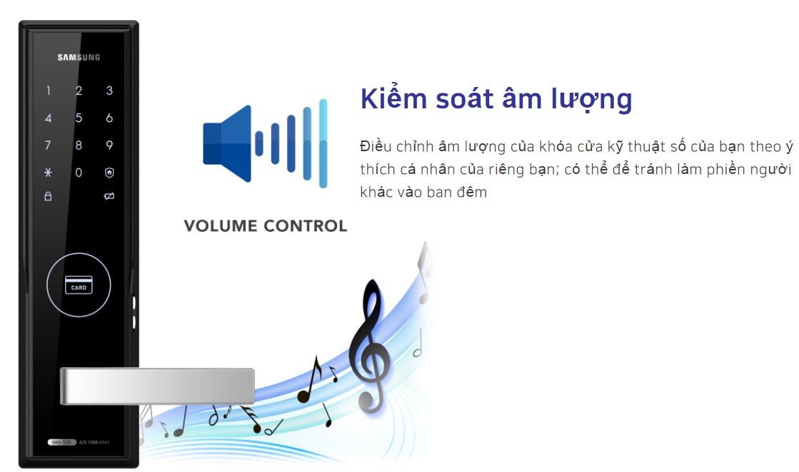 Khóa điện tử SamSung SHS H505 - 3