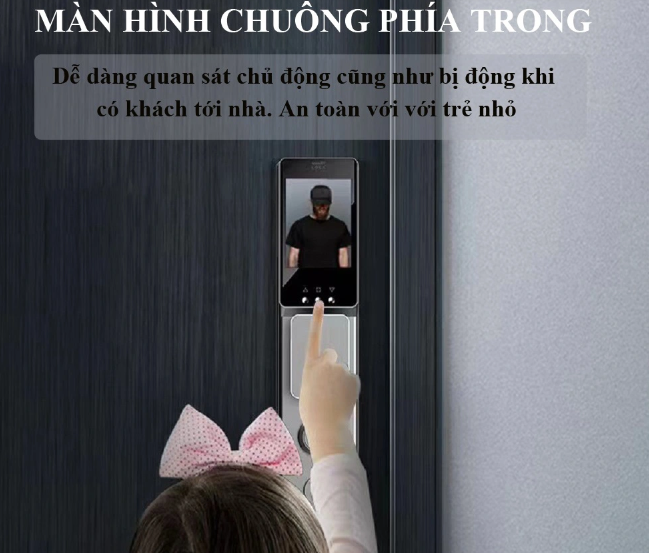 Khóa cửa nhận diện khuôn mặt Kadol K9 Pro