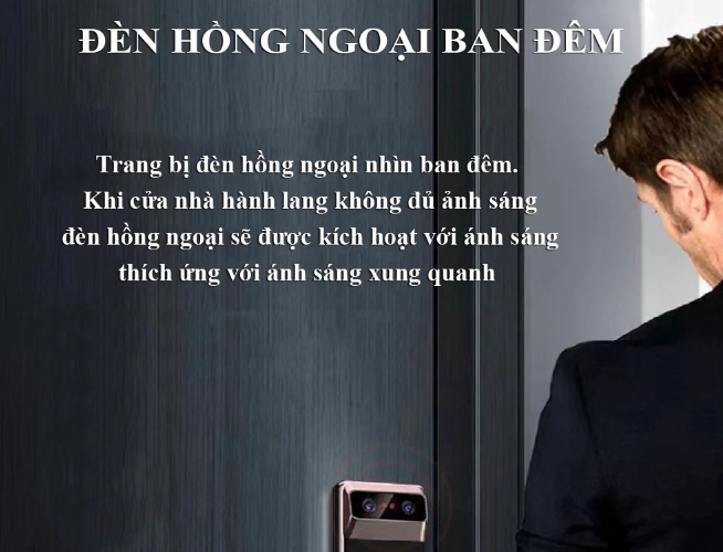 Khóa cửa nhận diện khuôn mặt Kadol K9 Pro